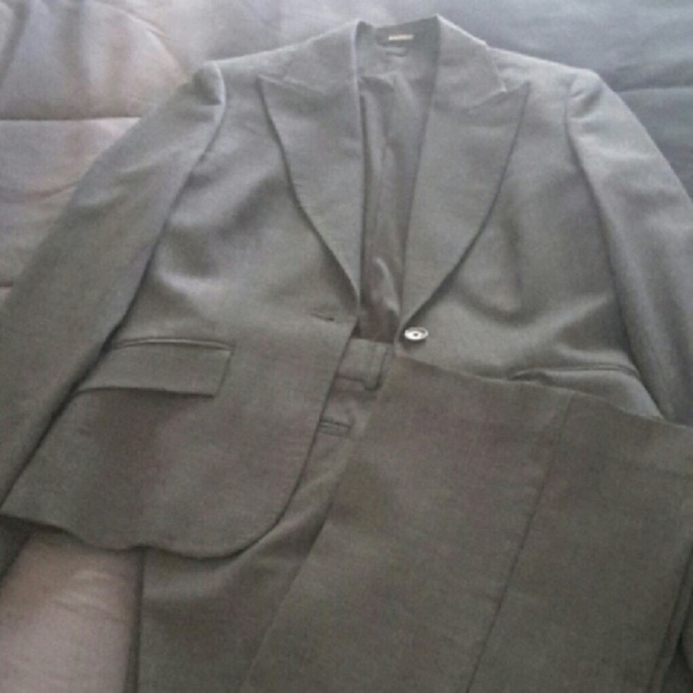 Express Grey Suit Set Blazer/Pants